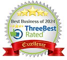 Three Best Rated Best Carpet Cleaning Business Award 2024